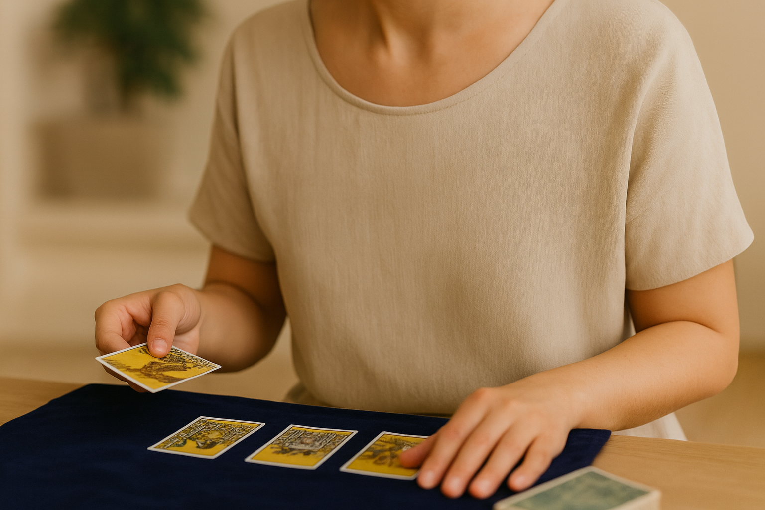 Curso Arcanos Menores Mañanas - Olga Rull Imagen promocional del curso online de Arcanos Menores en horario de mañanas, con cartas del Tarot y detalles del curso.