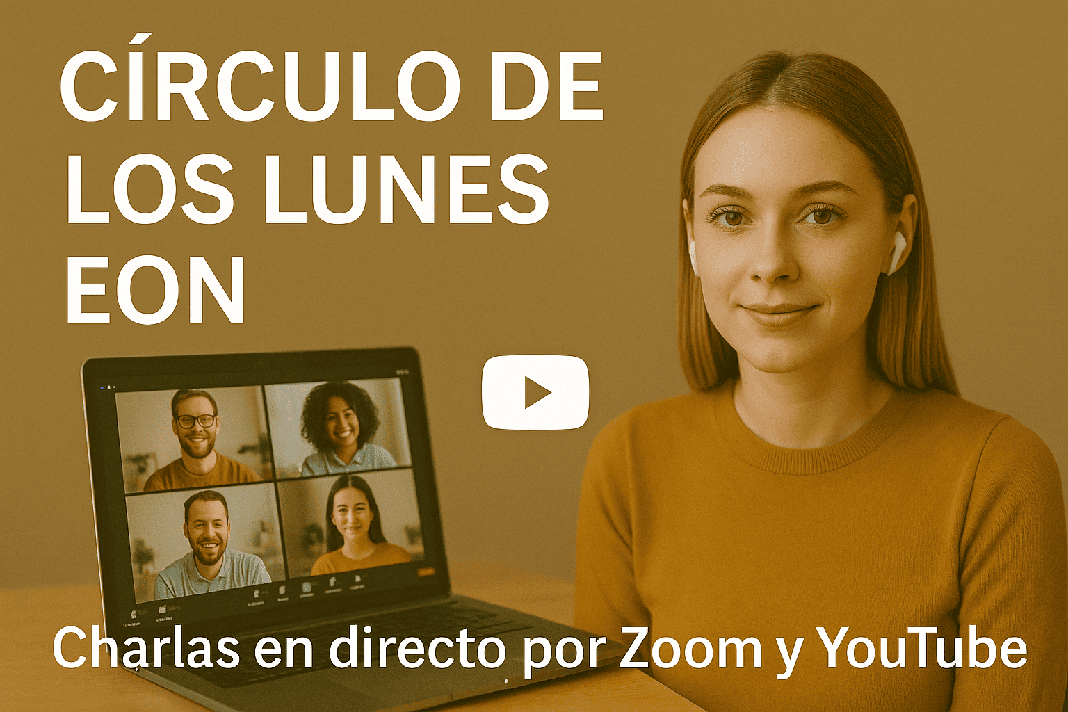 Círculo de los Lunes EON, encuentros online semanales sobre espiritualidad, tarot y crecimiento interior.
