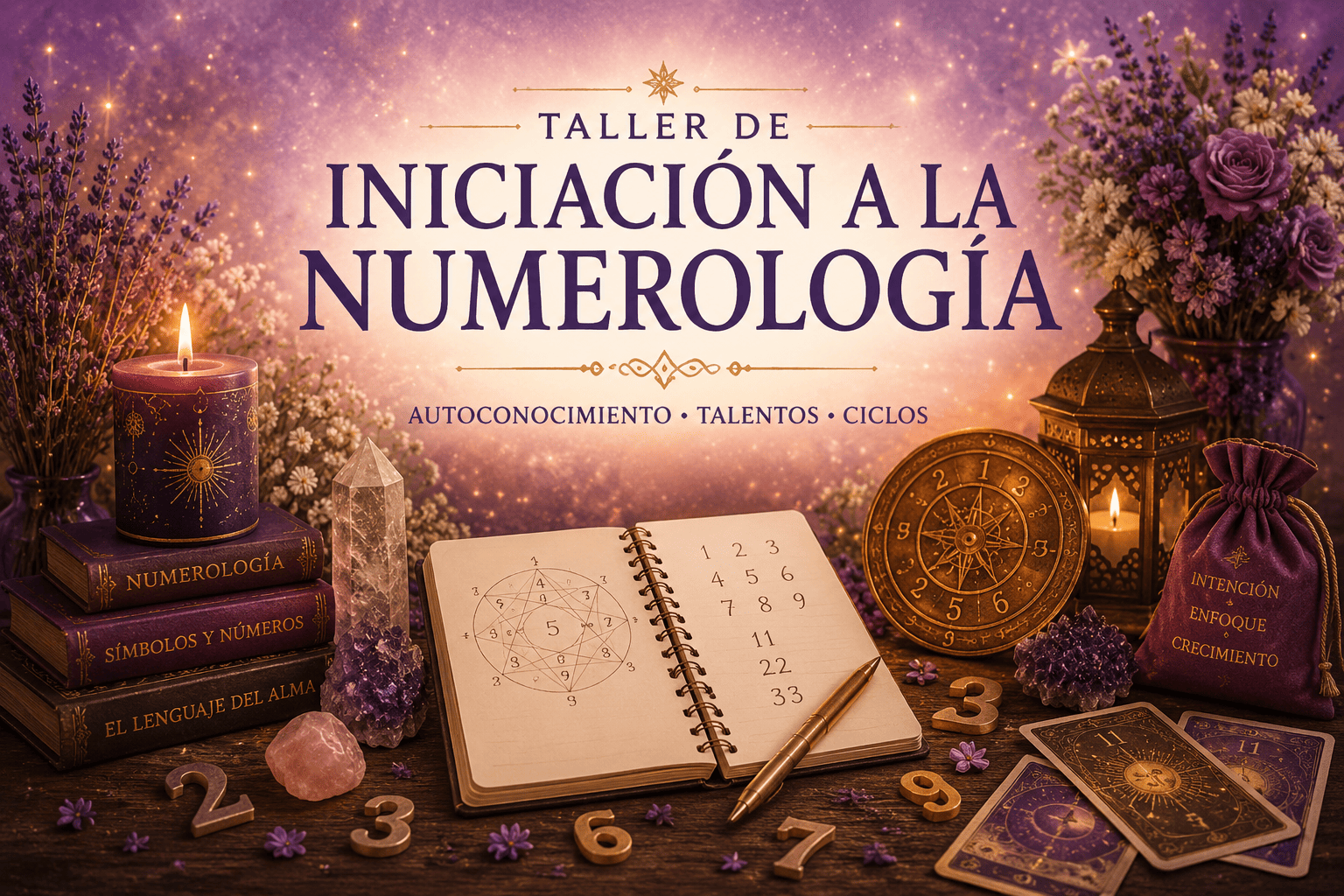 Taller de Iniciación a la Numerología en Barcelona | Curso intensivo de numerología de EON Formación