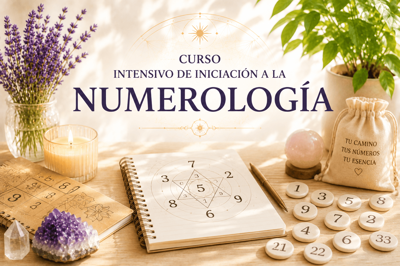 Curso Intensivo de Iniciación a la Numerología en Barcelona y online – EON Formación