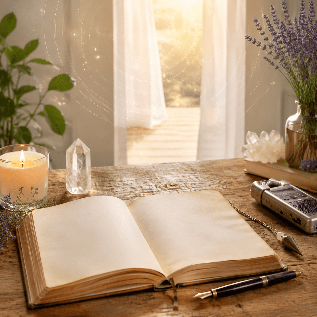 Curso intensivo de mediumnidad y espiritismo en Barcelona con herramientas de comunicación espiritual, protección y práctica responsable.