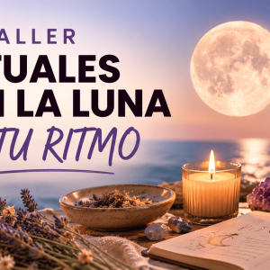 Taller de Rituales con la Luna en EON Formación Barcelona, curso práctico de rituales y fases lunares.