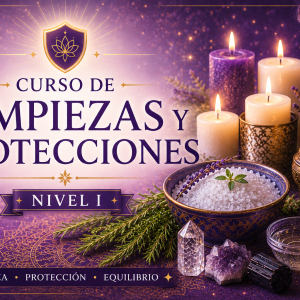 Curso de Limpiezas y Protecciones Energéticas Nivel I en EON Formación Barcelona