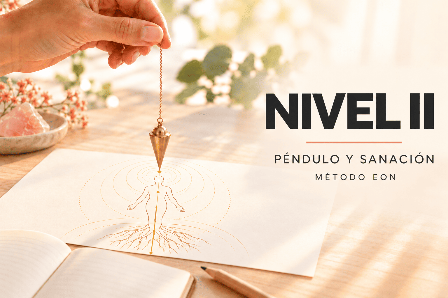 ACCESO AULA VIRTUAL Péndulo y Sanación · Método EON – Nivel II – 20 Marzo 2027