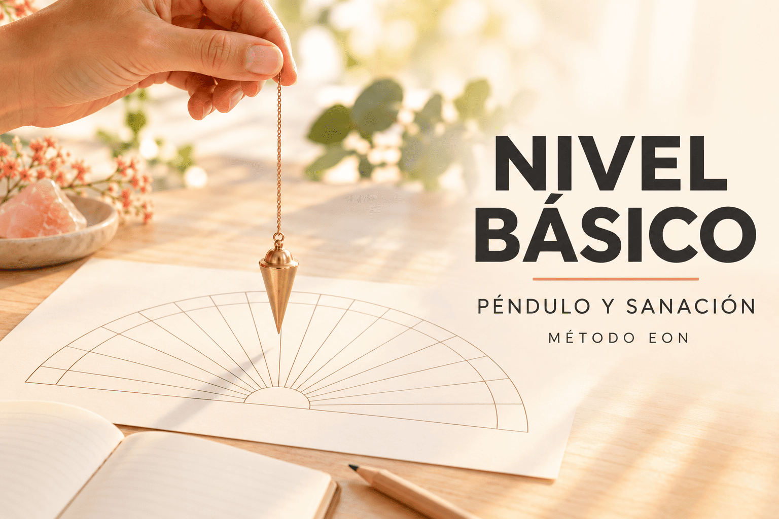 AULA VIRTUAL Curso Péndulo y Sanación · Método EON – Nivel Básico 21 y 28 Noviembre 2026