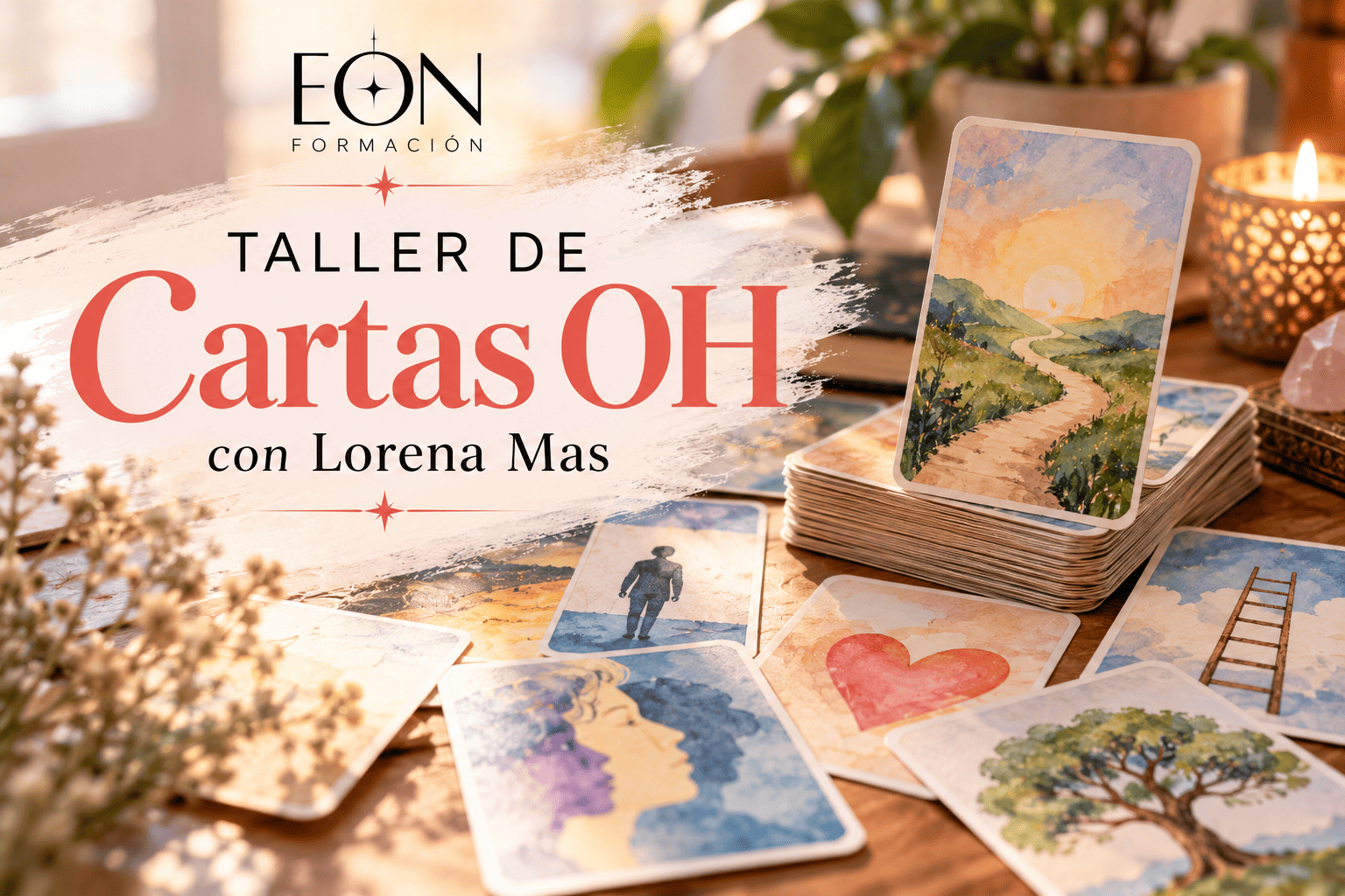 Taller Presencial de Cartas OH en Barcelona con Lorena Mas